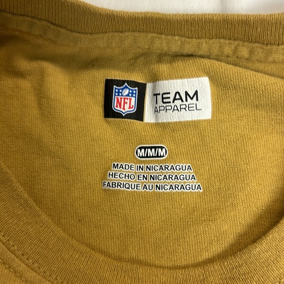 LOS ANGELES RAMS Unisex Gold NFL Tee Shirt - Medium - Picture 2 of 5